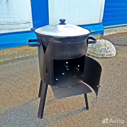 Казан 10л + Печь