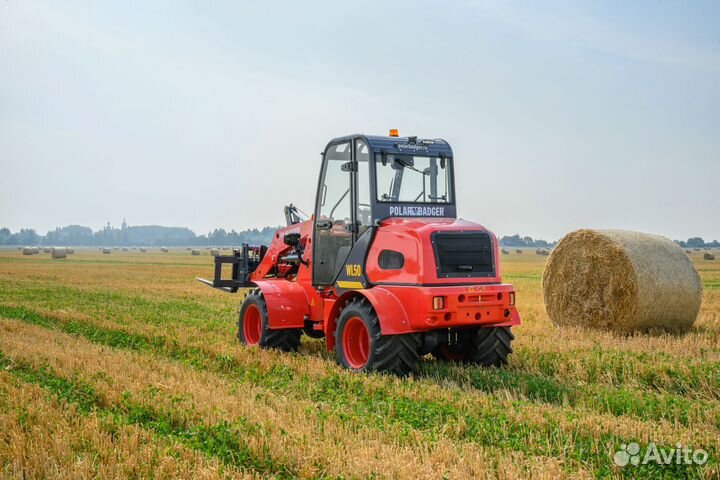 Мини-погрузчик Polar Badger WL50A, 2023