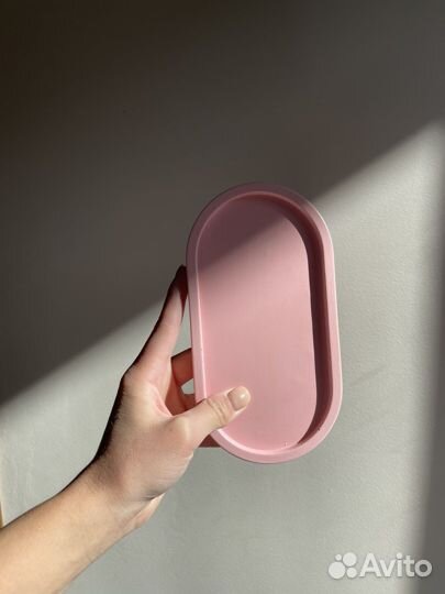 Поднос из гипса