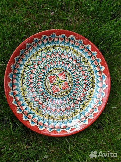 Ляган узбекская керамическая посуда