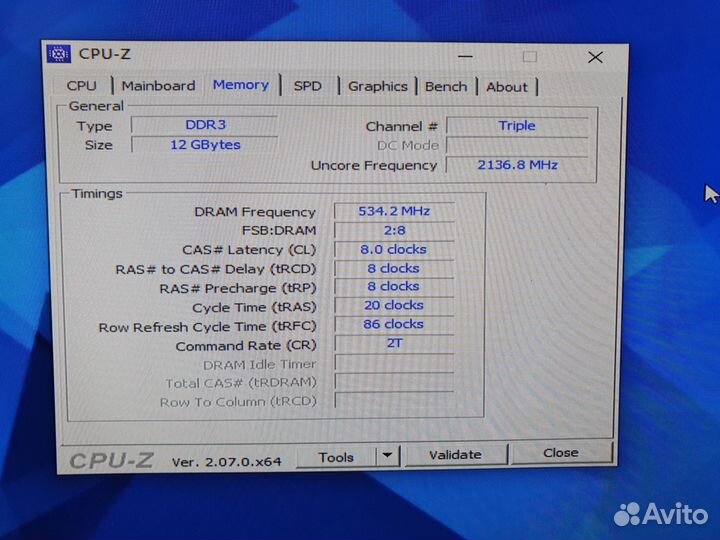 I7 930 + 12gb материнская плата 1366
