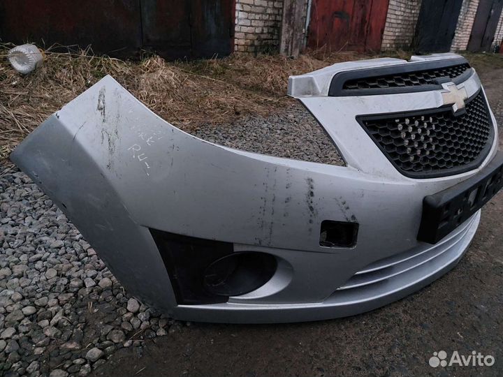 Передний бампер шевроле спарк М300