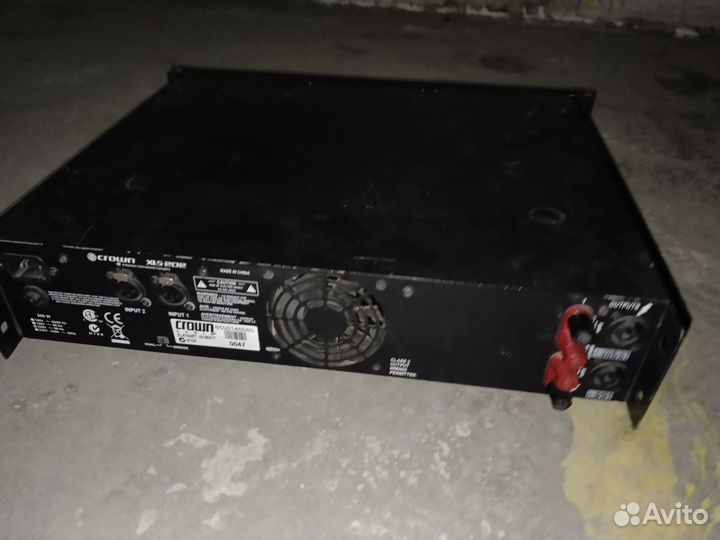 Усилитель мощности crown XLS 202