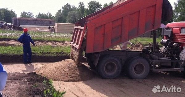 Песок щебень отсев без посредников за 3 часа