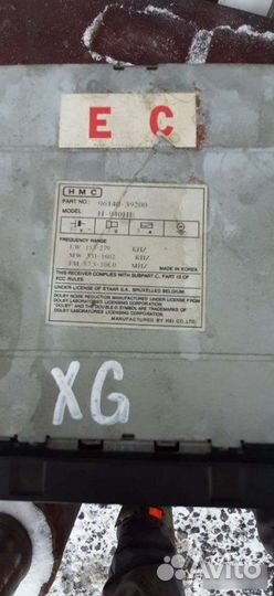 Штатная магнитола Hyundai Xg 300 G6CT 3.0 2003