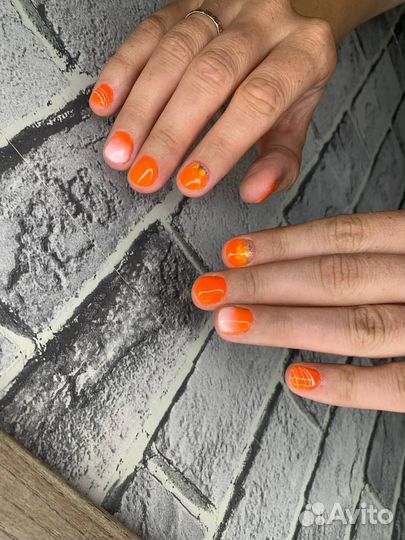 Маникюр гель лак