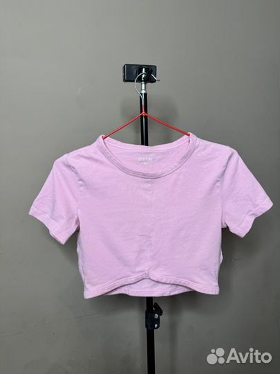 Кроп футболка женская