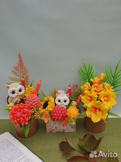 Букет из мыла к 1 сентября