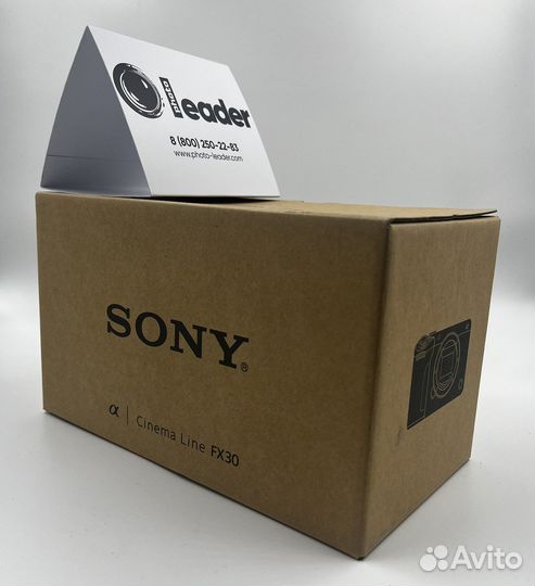 Sony FX 30 Body русское меню