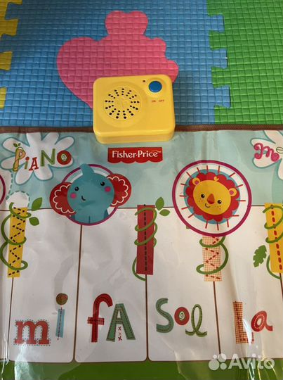 Музыкальный коврик Fisher price