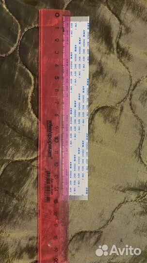 Шлейф 20 pin 1,0 mm