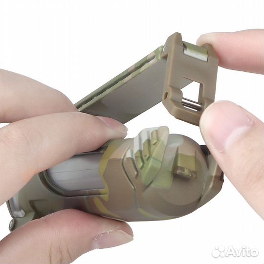 Тактический бокс для хранения батареек