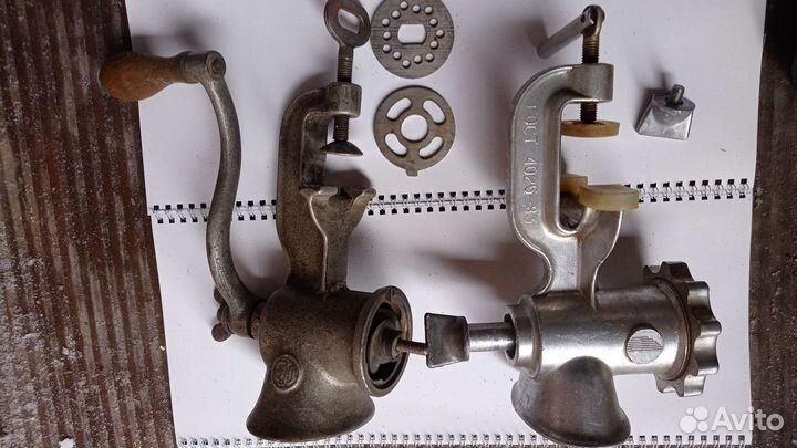 Мясорубка механическая (запчасти)