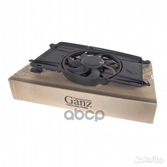 Вентилятор радиатора основного mazda 3 03-09 mo