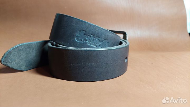 Кожаный ремень ручной работы