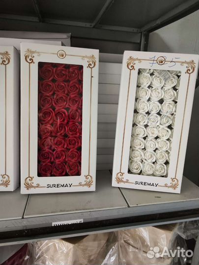 Мыльные розы оптом