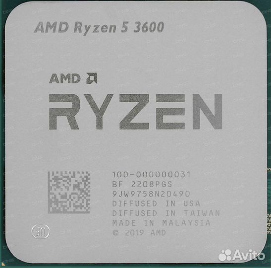 Процессор amd ryzen 5 3600
