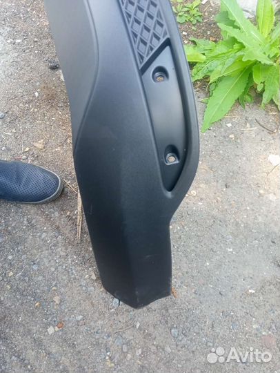 Юбка заднего бампера нижняя Focus 3 (хэтчбэк)