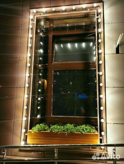 Гирлянда для окон и витрин