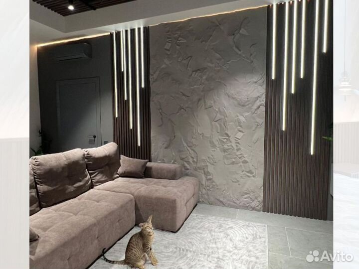 3D панели гипсовые (стеновые)