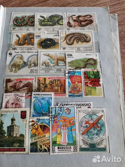 Марки альбом