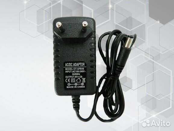 Блок питания для роутера Tp-Link 9V \ 9 Вольт