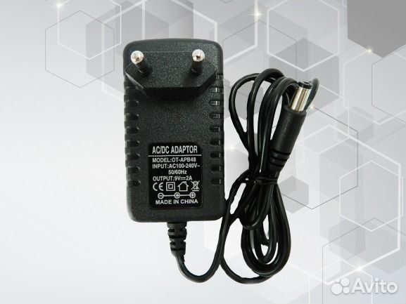 Блок питания для роутера Tp-Link 9V \ 9 Вольт