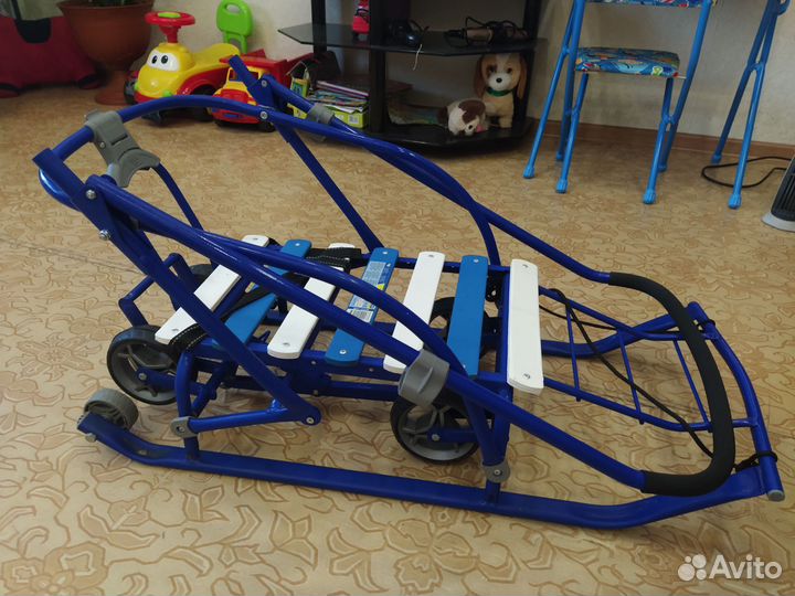 Санки на колесах