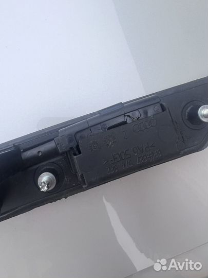 Подсветка номера, кнопка багажника Q7, блок audi