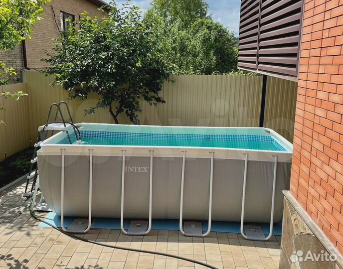 Каркасный бассейн intex bestway