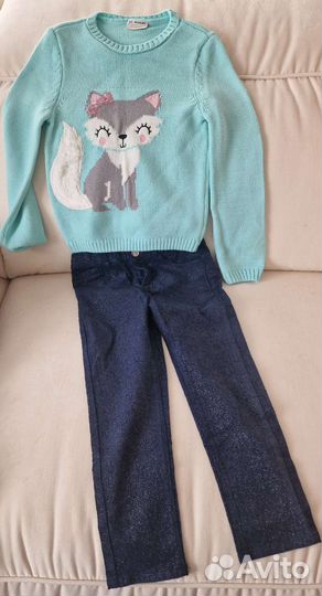 Вещи пакетом на девочку 116-122