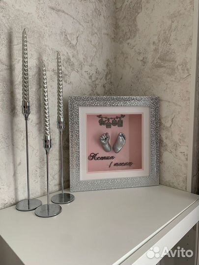 Слепки ручек и ножек 2д и 3д