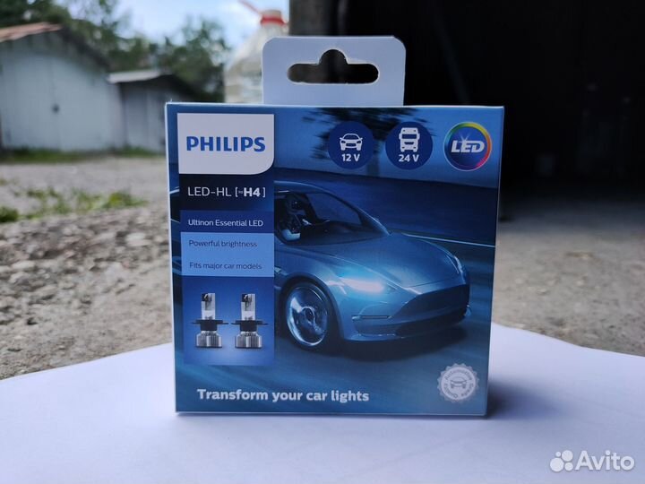 Лампа светодиодная Philips H4