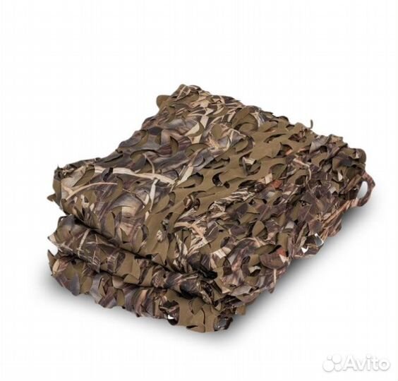 Маскировочная сетка Сухая трава Камыш Туман
