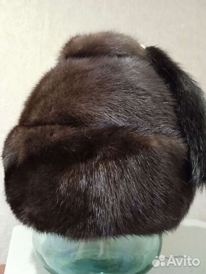 Шапка норковая женская
