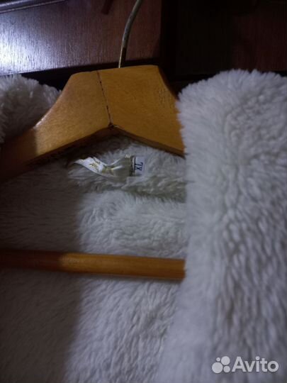 Джинсовая куртка с мехом