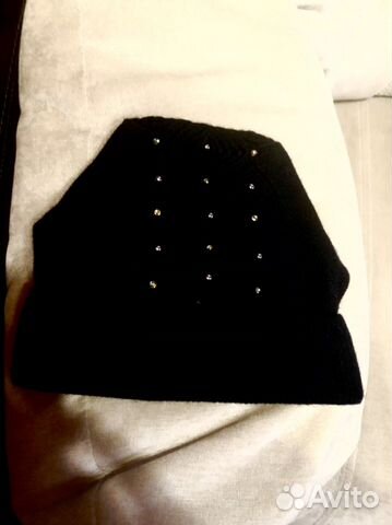 Шапка черная, женская оригинал