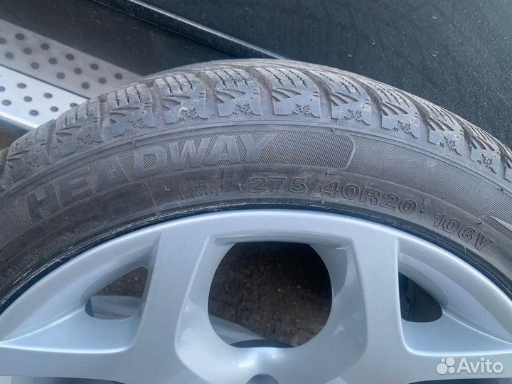 Диски с резиной r20 разноширокие