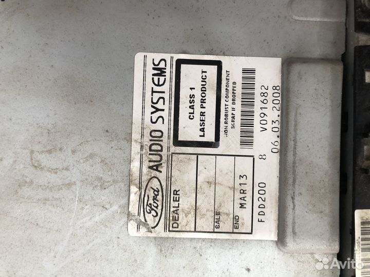 Штатная магнитола Форд фокус 2