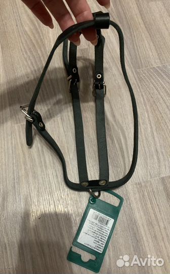 Шлейка кожа для собаки Аркон