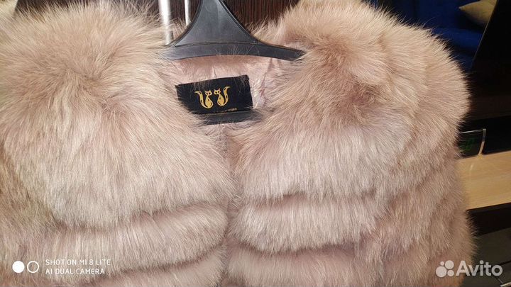 Шуба песец трансформер