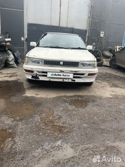 Toyota Corolla 1.6 AT, 1991, битый, 200 000 км