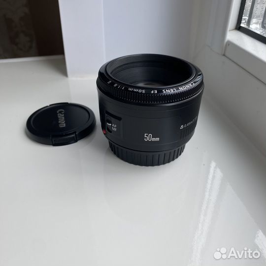 Объектив Canon 50mm 1.8