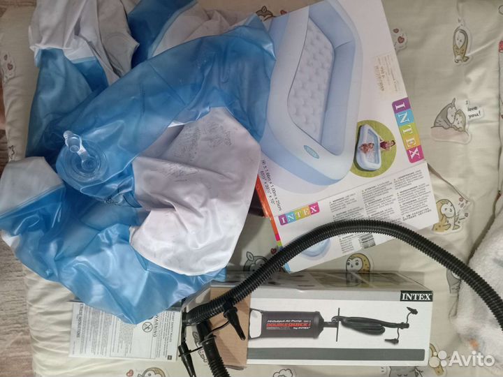 Бассейн с насосом