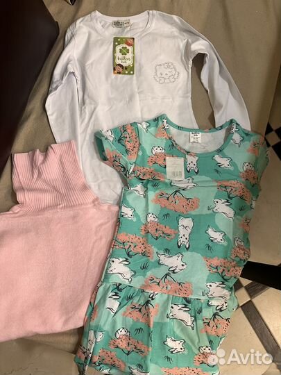 Вещи пакетом на девочку 6-7 лет