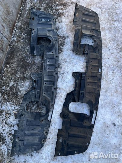 Защита бампера Лансер 10 оригинал