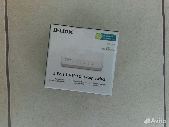 Комутатор D-link des-1005A