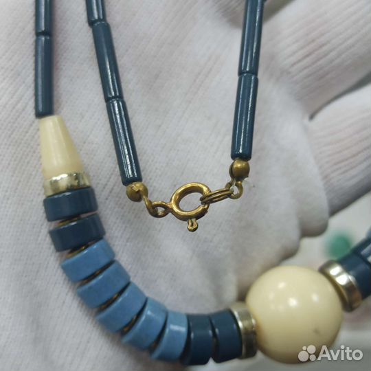 Винтажные Бусы Чешская Бижутерия Времён СССР