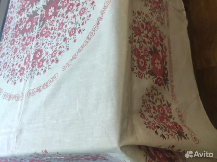 Скатерть лен СССР новая
