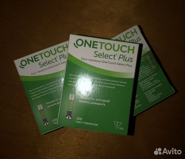 Тест полоски one touch select plus